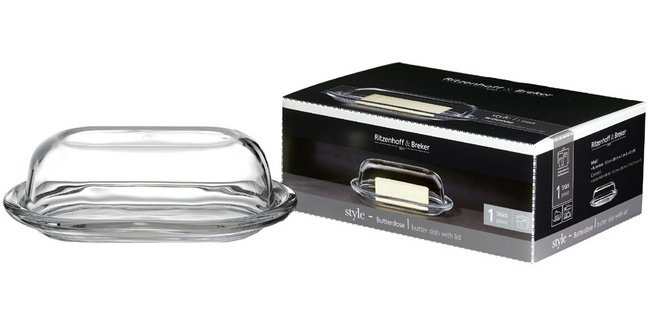 Beurrier 'STYLE', en verre
