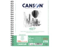 Album spiralé papier dessin 1557, A5+, 180 g/m2