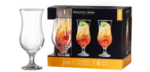 Cocktailglas JOY, glad, 0,39 l
