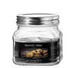 Bocal VIO, carré, 0,65 litre