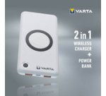 Powerbank 'Wireless', 20.000 mAh, blanc