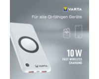 Batterie externe 'Wireless Power Bank', blanc