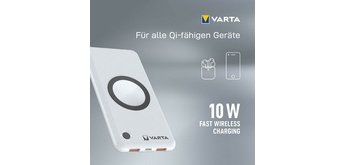 Powerbank 'Wireless', 20.000 mAh, blanc