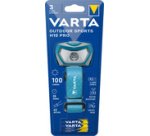 Lampe frontale LED 'Outdoor Sports H10 Pro', bleu/gris