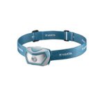 Lampe frontale LED 'Outdoor Sports H10 Pro', bleu/gris