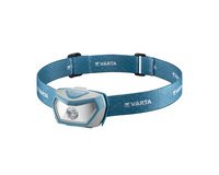 Lampe frontale LED 'Outdoor Sports H10 Pro', bleu/gris