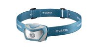 Lampe frontale LED 'Outdoor Sports H10 Pro', bleu/gris