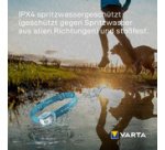 Lampe frontale LED 'Outdoor Sports H10 Pro', bleu/gris