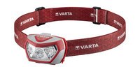 Lampe frontale LED 'Outdoor Sports H20 Pro',rouge/gris