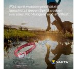 Lampe frontale LED 'Outdoor Sports H20 Pro',rouge/gris