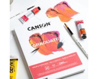 Bloc de dessin GRADUATE HUILE & ACRYLIQUE, A3