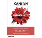 Bloc de papier à dessin GRADUATE ACRYLIQUE, A3