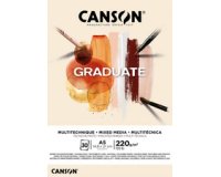 Bloc de dessin GRADUATE MIXED MEDIA, naturel, A3