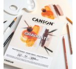 Bloc de dessin GRADUATE MIXED MEDIA, naturel, A4