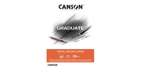 Bloc de dessin GRADUATE CROQUIS, A4