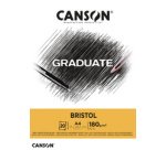 Bloc de dessin GRADUATE BRISTOL, A4