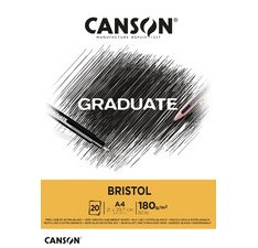 Bloc de dessin GRADUATE BRISTOL, A4