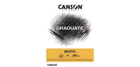 Bloc de dessin GRADUATE BRISTOL, A5