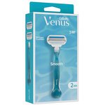 Scheermes Venus Smooth for women, incl. 2 mesjes