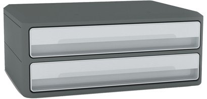 CEP Module de rangement MoovUp, 2 tiroirs, gris