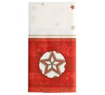 Serviette à motif de Noël 'Heavenly Stars', blanc