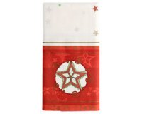 Serviette à motif de Noël 'Heavenly Stars', blanc