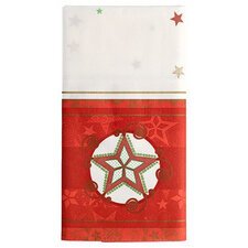 Nappe pour Noël 'Heavenly Stars', blanc