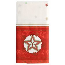 Serviette à motif de Noël 'Heavenly Stars', blanc