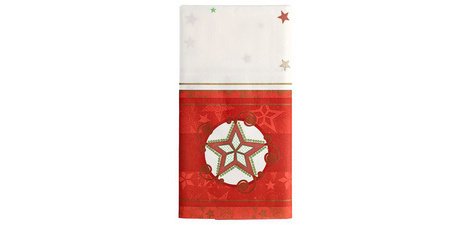 Serviette à motif de Noël 'Heavenly Stars', blanc