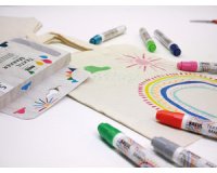 Feutre textile médium 'Junior', kit 'Color your case'
