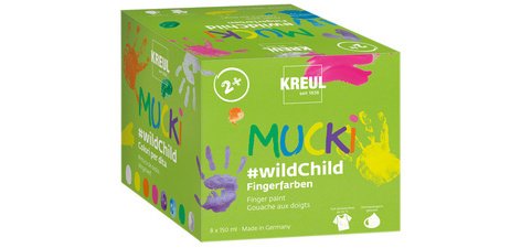 Gouache aux doigts 'MUCKI', set Premium #wildChild