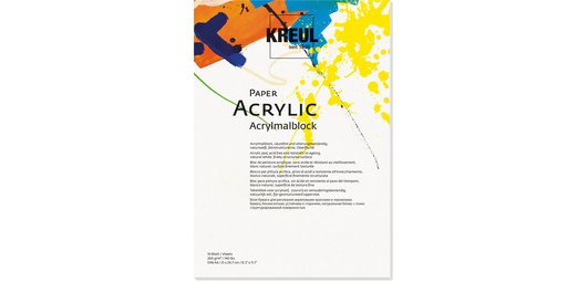 Bloc pour artiste 'Paper Acrylic', 10 feuilles, A3