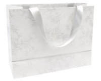 Sac cadeau 'Premium blanc', grand