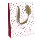 Pomme d'amour, sac large 26,5x14x33 cm - Blanc