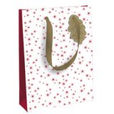 Pomme d'amour, sac large 26,5x14x33 cm - Blanc