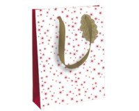 Pomme d'amour, sac large 26,5x14x33 cm - Blanc