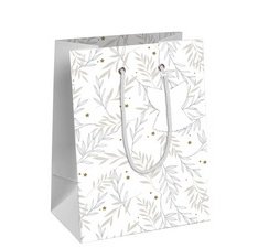 Naturel, sac moyen 21,5x10,2x25,3 cm - Blanc