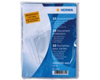 Pochette pour carte, PP, 1 poche, 110 x 155 mm, pack