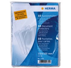 ID-kaarthoes, PP, 1 vak, 58 x 87 mm, pack 10 stuks