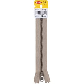 Fermeture à zip, métal, longueur: 140 mm