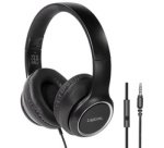 Casque stéréo High Quality, avec micro, noir