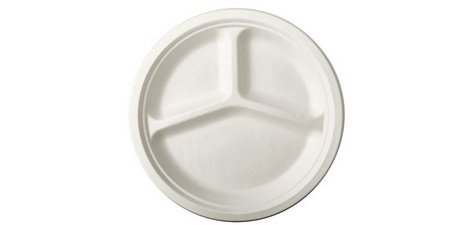 Assiette an canne à sucre 'pure', rond, 260 mm