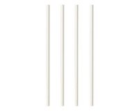 Paille en papier 'pure', 200 mm, blanc