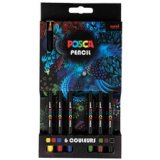 Crayons de couleur PENCIL KPE200, étui carton de 6