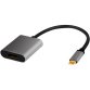 Câble adaptateur USB-C - Displayport, noir/gris