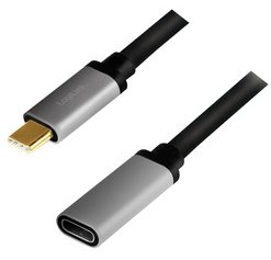 Câble de rallonge USB 3.2, noir/gris, 0,5 m