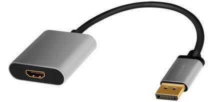 Câble adaptateur Displayport - HDMI, 0,15 m