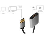 Câble adaptateur Displayport - HDMI, 0,15 m