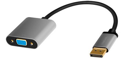 Câble adaptateur Displayport - VGA, 0,15 m