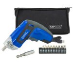 Visseuse sans fil, 3,6 V, antibactérien, bleu